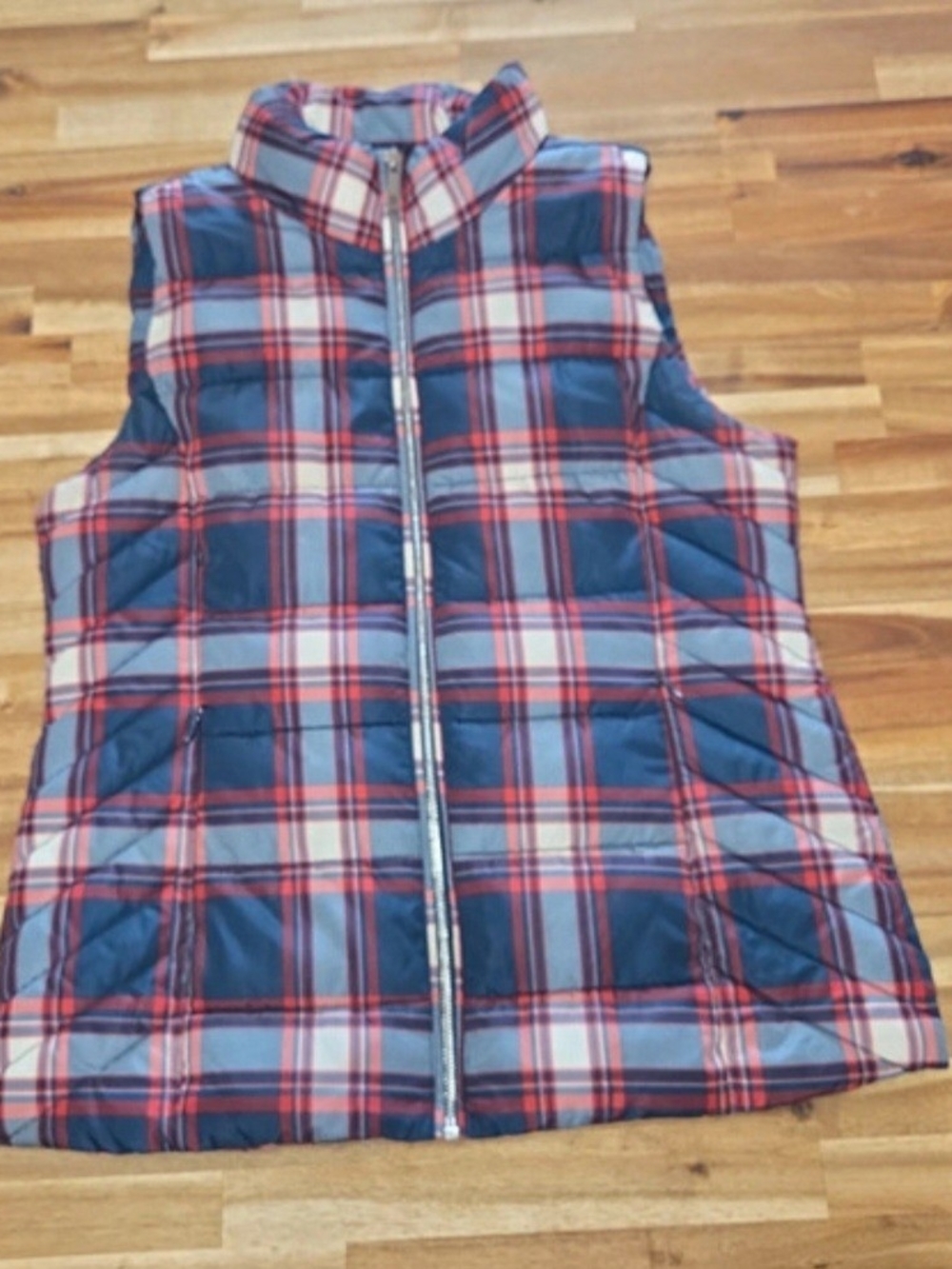 Tommy Hilfiger Plaid Vest Size Small